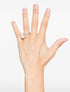 18K rose and white gold Petit Garden Libellule diamond ring